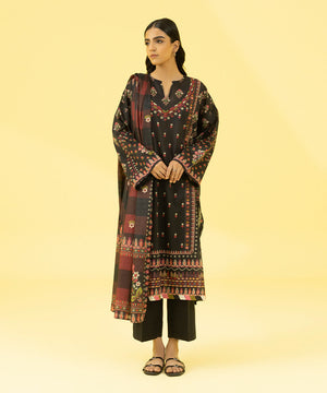 2 Piece - Printed Lawn Suit - 0003CDY23V42