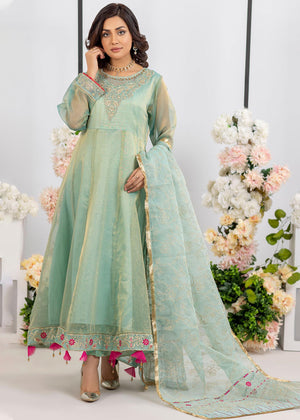 Embroidered Missouri Frock Suit - 4006