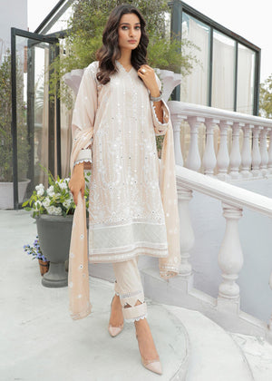 3-PIECE EMBROIDERED LAWN SUIT - 09