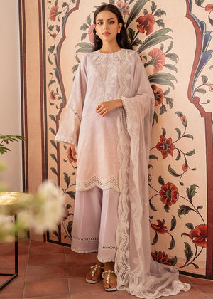 ORCHID PLUSH-3PC PRINTED LAWN SUIT