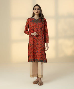 Embroidered Lawn Shirt - 002SEDY23V24