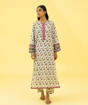 Embroidered Lawn Shirt - 002SEDY23V46