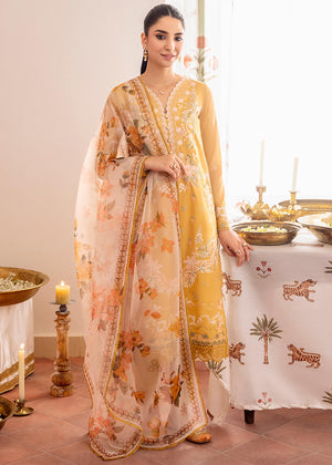 VIGOUR FLORET-3PC EMBROIDERED LAWN SUIT