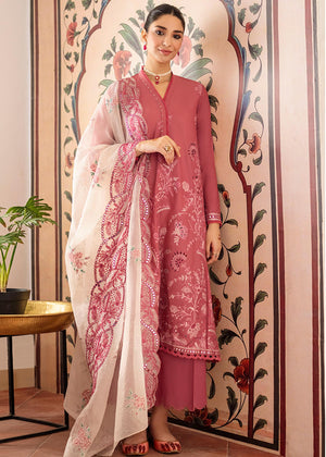 ARNIT BLUSH-3PC EMBROIDERED LAWN SUIT