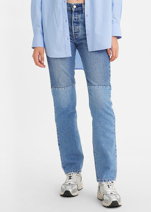 Levi's Women's 501 Pieced Jeans - A4745-0000-Medium Indigo