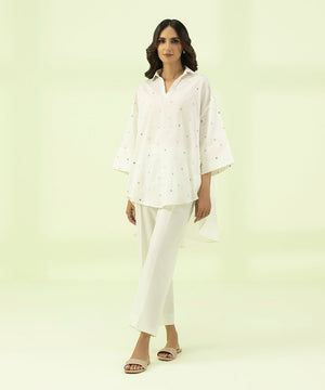Embroidered Cotton Shirt
