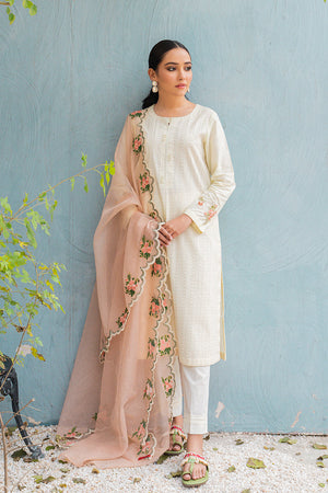 PEACH GARNET-2PC (SHIRT & DUPATTA)