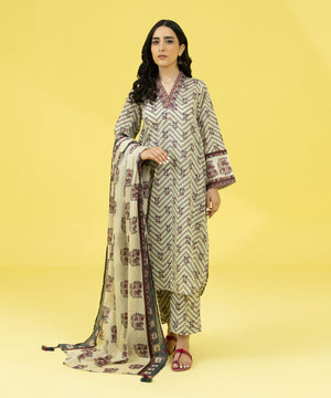 Printed Voile Dupatta - 02SEDY23V43D