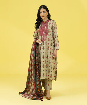 Printed Voile Dupatta - 02SEDY23V44D