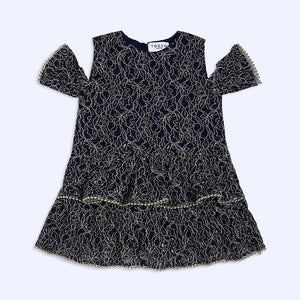 Togso - Cotton Net Off-Shoulder Dress
