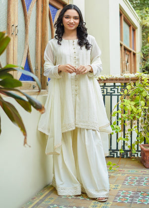 Chiffon Embroidered 3 Pc Suit OFW-EM-32