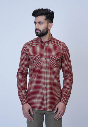 Red Checkered Shirt