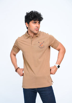 Khaki Polo Shirt