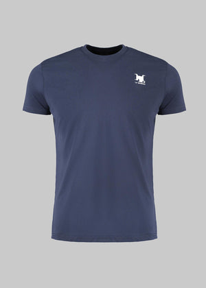 Lamorado - Navy Blue Round Neck T-Shirt