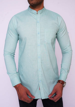 Light Green Casual Shirt