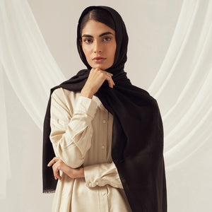 Eco-Luxe Scarves & Hijabs - Black