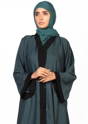 Abaya.Pk - Pristine Green Abaya