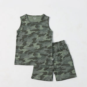 Camo Green Tanktop Set