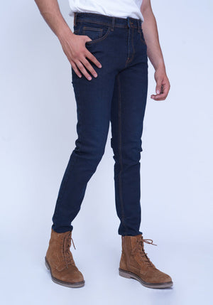 FADED DARK BLUE DENIM PANT