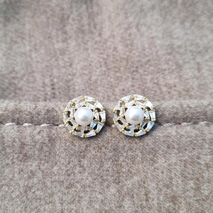 Pastels - Pearl earrings
