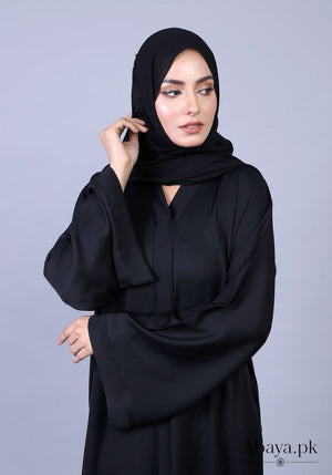 Abaya.Pk - Pristine Black Abaya