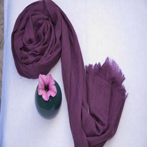 Purple- Turkish Lawn Hijab