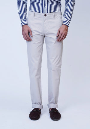 Cream Chino Pants