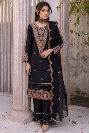 Embroidered Cotton Lawn Suit -2685