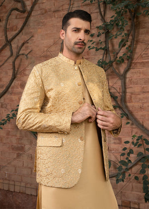 Gold Embroidered Prince Coat