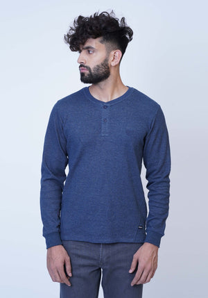 Paneled Henley