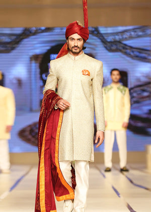 Naushad Imdad - Beige Scallop - NI-SR-007