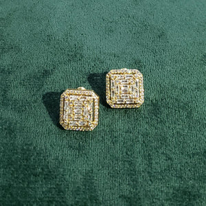 Pastels - Diamond cut style Earrings - Luxury - 008