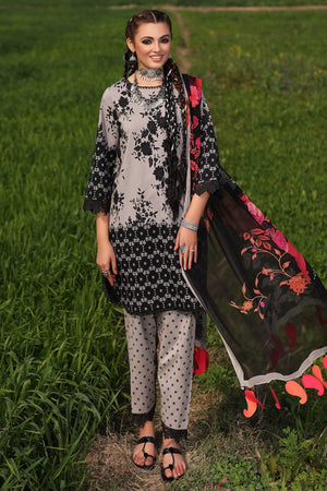 3-Pc Unstitched Printed Lawn Collection SP4-05