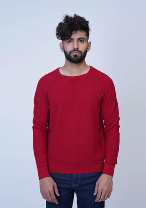 Red Knitted Sweater