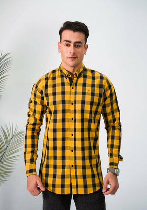 Yellow Checkered Shirt