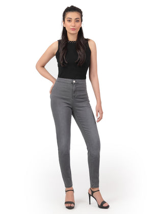 Denim By Mood - FLORENCE "Your Summer Grey High Rise" - PFGD-s-9