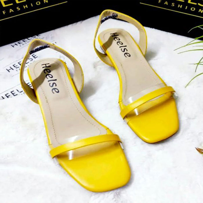LILLY SANDALS - Yellow