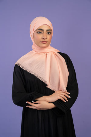 Peach- Turkish Lawn Hijab