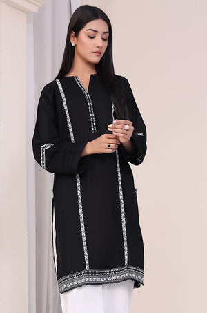 Kumash Black Kurti