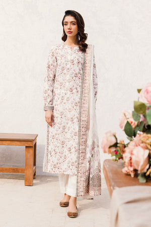 4542-MEHJBEEN DIGITAL PRINTED LAWN UNSTITCHED