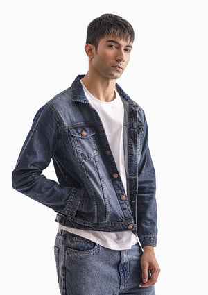 Mid Wash Men’s Trucker Jacket