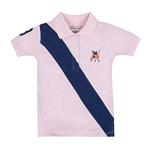 Pink# 3 Polo Player Shirt