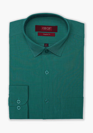 GREEN DRESS SHIRT