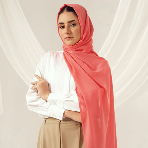 Eco-Luxe Scarves & Hijabs - Flamingo