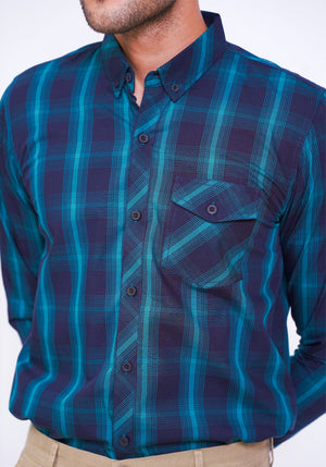 Zinc Checkered Shirt