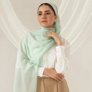 Eco-Luxe Scarves & Hijabs - Mint