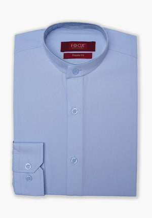 SKY PLAIN BAN DRESS SHIRT