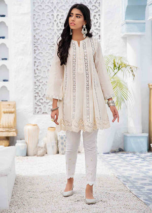 Cross Stitch - Aab - e - Hayat - Embroidered Shirt