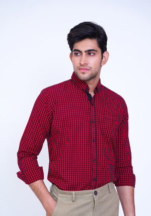 Red Checkered Shirt