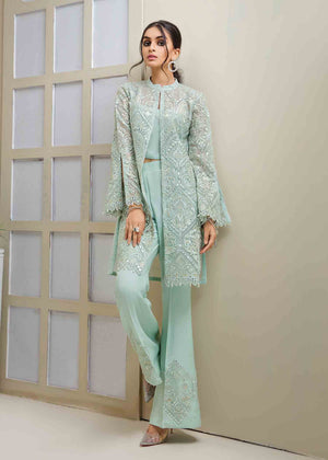 FULLY EMBROIDERED MIRROR WORK JACKET - 6698-B